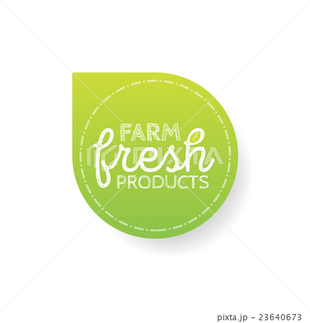 Stamp with text fresh product inside, vector 23640673