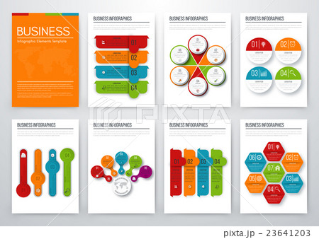 Modern infographic vector concept 23641203