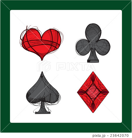 playing card symbols clipart