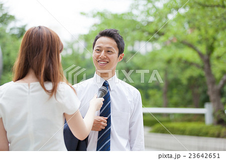 街頭インタビュー 街頭インタビュー 23642651
