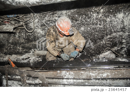 miner in a mine 23645457