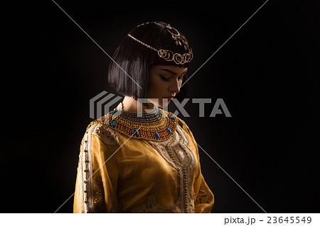 Beautiful woman like Egyptian Queen Cleopatra with 23645549