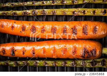 Assortment of grilled vegetables Assortment of grilled vegetables 23645868