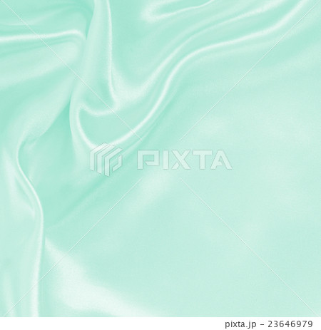 Smooth elegant green silk or satin texture 23646979