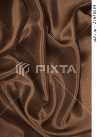 Smooth elegant brown silk or satin Smooth elegant brown silk or satin 23646984