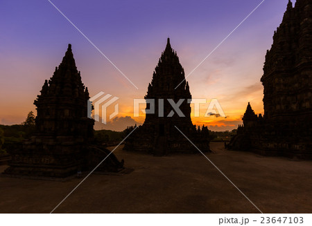 Prambanan temple on Java island - Indonesia 23647103