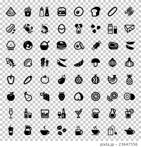 Food and drink icon set 23647356