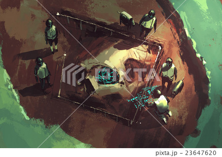 archeology dig,giant skull archeology dig,giant skull 23647620