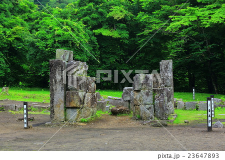 世界遺産　橋野高炉跡 23647893