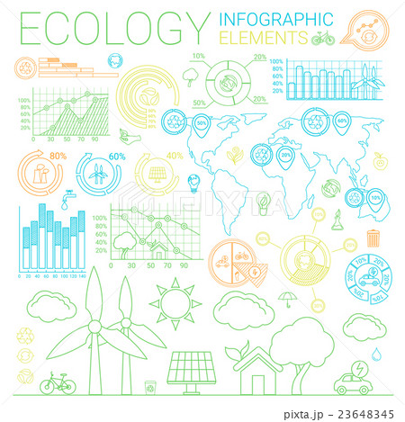 Ecology Infographic Elements Ecology Infographic Elements 23648345