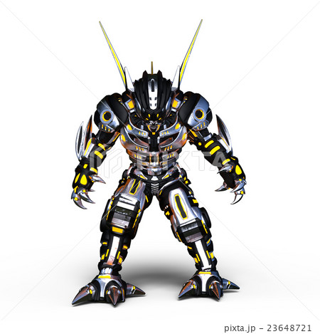 ロボット怪獣のイラスト素材