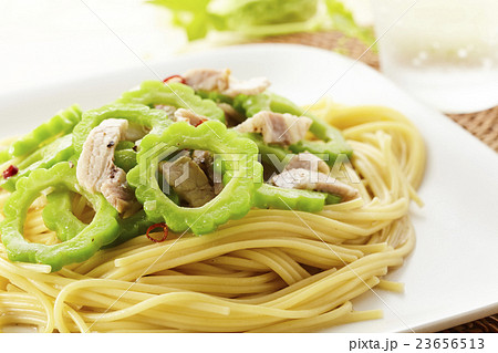 ゴーヤパスタ 23656513