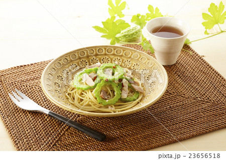 ゴーヤパスタ 23656518