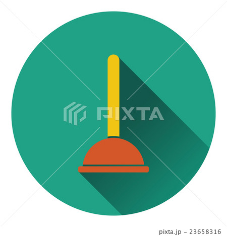 Plunger icon 23658316