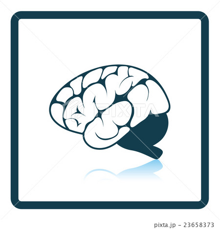 Brain icon 23658373