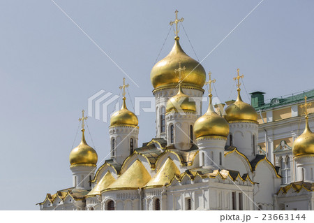 The Annunciation Cathedral in Moscow Kremlin, Rus 23663144