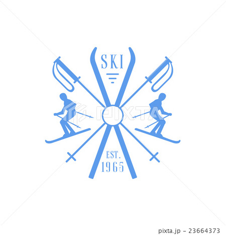 Ski Club Emblem Design Ski Club Emblem Design 23664373