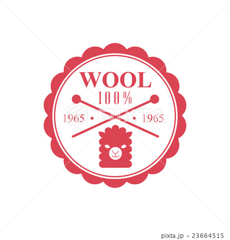 Wool Red Product Logo Design 23664515