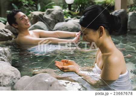 Hot spring trip 23667678