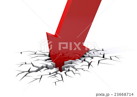 Economic Crisis. Bussiness fall. 23668714