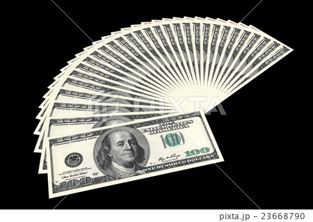 USA dollars money background. 23668790
