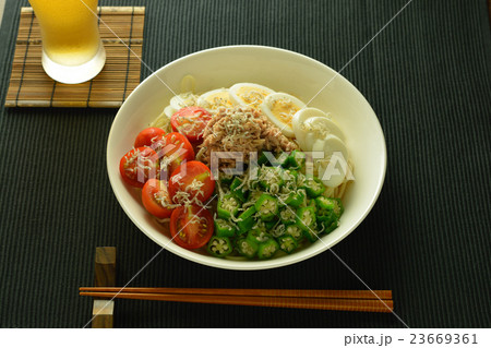 冷やし中華（ツナ缶） 23669361