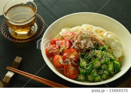 冷やし中華(ツナ缶) 冷やし中華(ツナ缶) 23669370