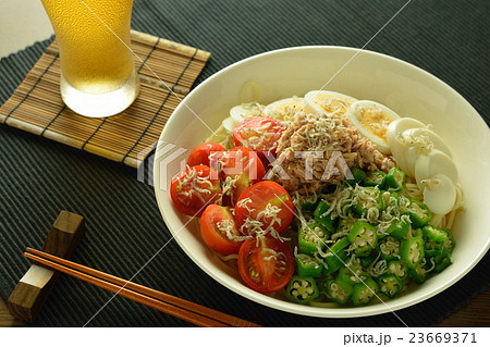 冷やし中華（ツナ缶） 23669371