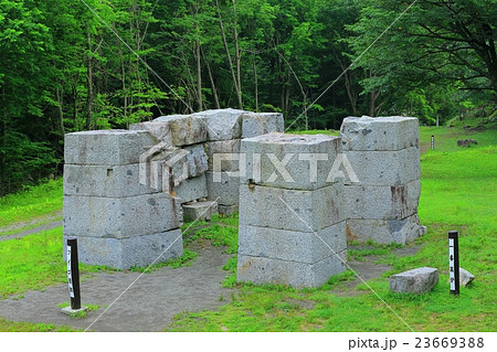 世界遺産　橋野高炉跡 23669388