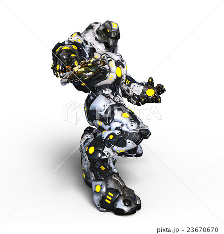 ロボット怪獣のイラスト素材