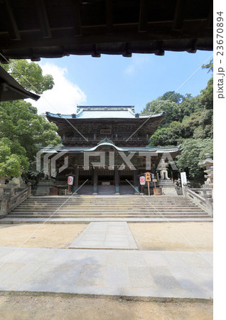 金刀比羅宮「旭社」（廻廊から見る） 23670894