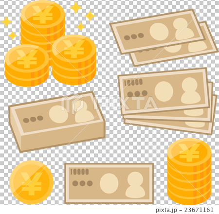 Japanese yen image illustration 23671161