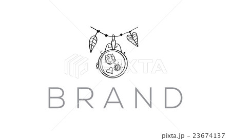 Fashion brand vector logo template Fashion brand vector logo template 23674137