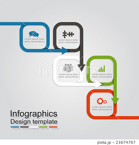 Infographic design template. Vector illustration. 23674767
