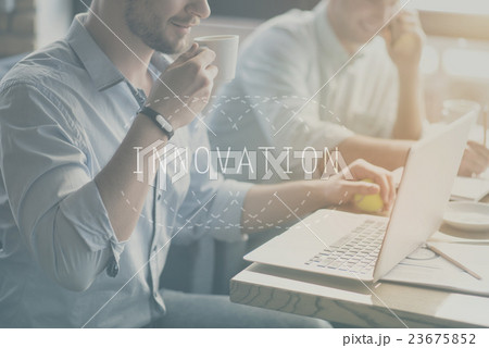 Modern innovation concept 23675852