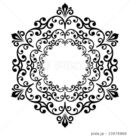 Oriental Abstract Vector Pattern 23676866