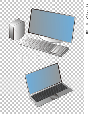 computer - Stock Illustration [23677055] - PIXTA