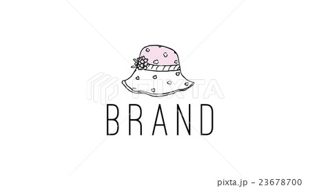 Fancy hat vector logo design 23678700