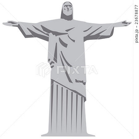 Statue Of Jesus Christのイラスト素材