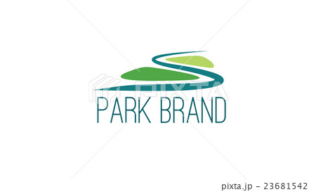 Road vector logo template 23681542