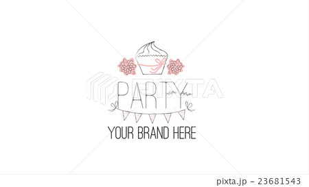 Wedding logo template 23681543