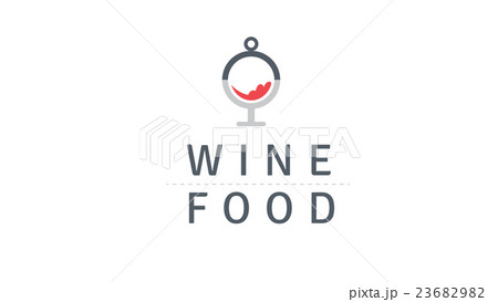 Wine and food vector logo template. Winery brand Wine and food vector logo template. Winery brand 23682982