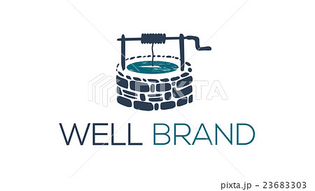 Well vector logo template Well vector logo template 23683303