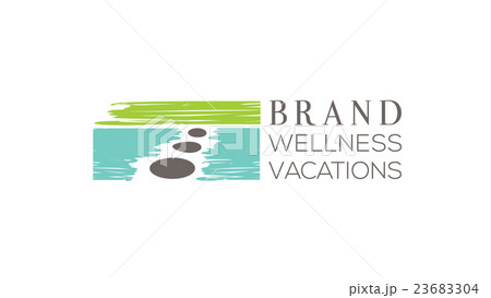 Wellness vector logo template Wellness vector logo template 23683304
