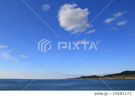 道川島式漁港からの眺望 秋田市 男鹿市 道川島式漁港からの眺望 秋田市 男鹿市 23685171