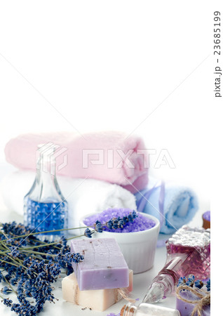 Spa set with lavender 23685199