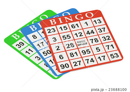 Bingo Cards 3d Renderingのイラスト素材 23688100 Pixta
