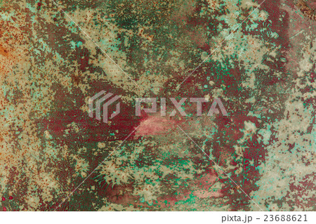 Old metal texture with peeling paint 23688621