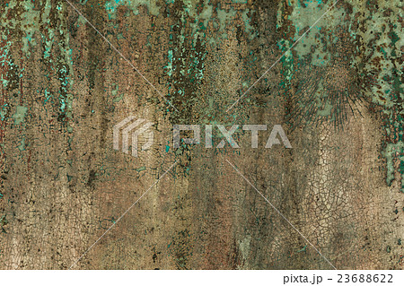 Old metal texture with peeling paint 23688622