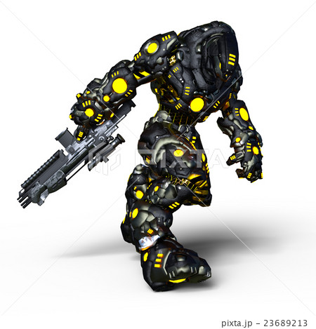 ロボット怪獣のイラスト素材